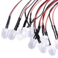 thumbnail image 4 of Light Emitting Diode  Light Diode  Led Light Emitting Diode 10pcs 12V 10mm Pre Wired Constant LED Light Emitting Diode Ultra Bright Water Clear Bulbs #05, 4 of 8