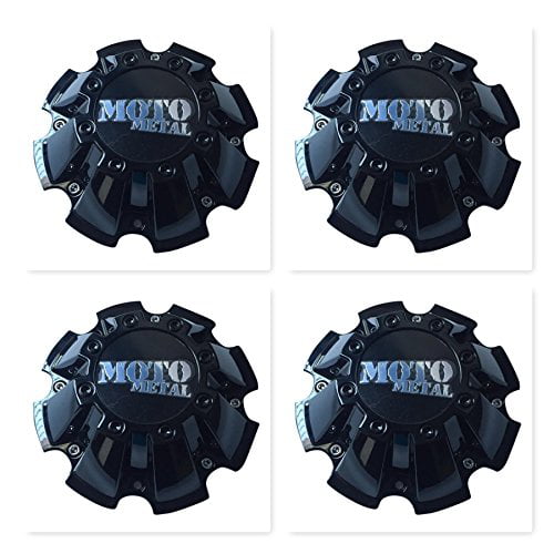 Moto Metal 4 Pack CAP M793 M793BK01 Black Wheel Center