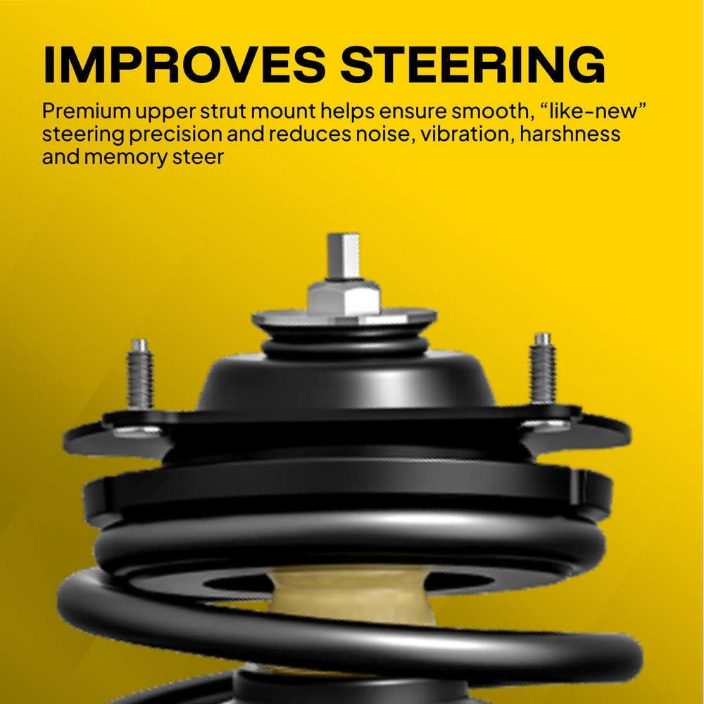 Monroe Shocks & Struts 173156 Quick-Strut Front Left Suspension Strut and Coil Spring Assembly