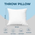 thumbnail image 4 of Almohadas Utopia Bedding, color blanco, 45 x 45 cm (juego de 1), 4 of 9