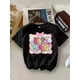 thumbnail image 1 of Back To School Stylish Graphic Tee Back To School Fun & Playful Design,everyday Wear, Pattern Printed TShirt Soft 100% Cotton, Breathable Knit Fabric, Machine Washable, Gift For Girls, 1 of 7