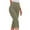 Green 1, variant on BLVB Womens Capris Leggings for Summer Dressy High Waist Pull on Capris Comfy Stretchy Cropped Trousers with Button