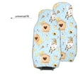 thumbnail image 6 of Fotbe Cute Gnome Bee Collects Honey Pattern Automotive Seat Covers for Cars Trucks and SUVs – Car Seat Covers for Front Seats,Protective Seat Covers,Vehicle Seat Covers, Set of 2, 6 of 9