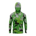 thumbnail image 4 of XINPING Men's UPF 50+ Sun Protective Hooded Jacket,Print Summer Lightweight Breathable Casual Pullover, UV Protection Quick Dry Tops, 4 of 4
