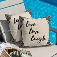 thumbnail image 2 of Throw Pillow Covers, Vintage Farmhouse Decorative Throw Pillow Covers 20x20 Inch, Rustic Floral Pattern Minimalist Beige Square Linen Pillow Cases for Couch/Living Room/Sofa, 2 of 9