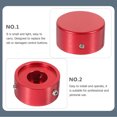 thumbnail image 4 of GOOHOCHY 1Jgo Accesorio Metálico Rojo Para Guitarra Con Perilla De Control Para Pedal De Efectos, 4 of 7