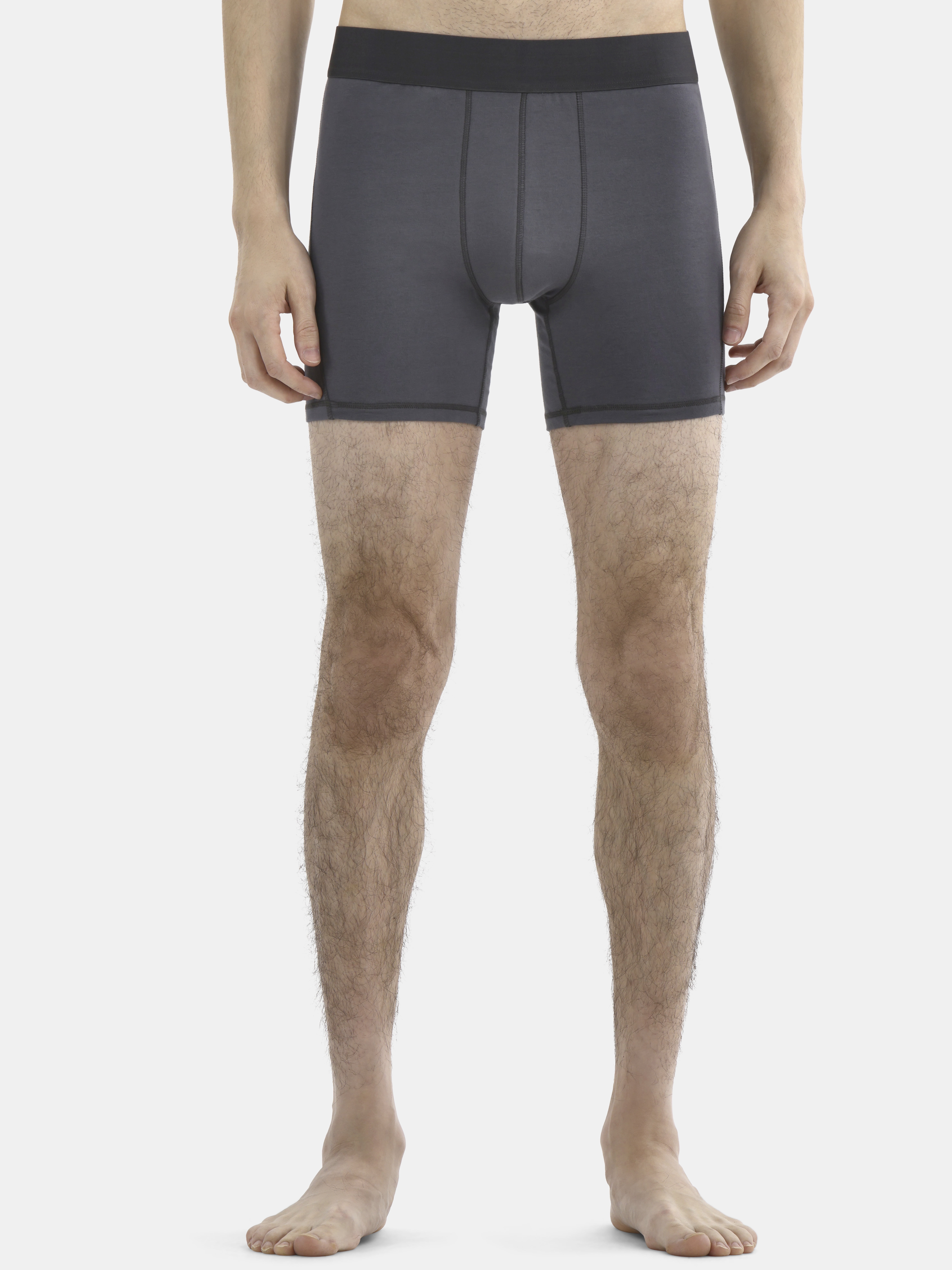 No Boundaries Essentials Boxer Briefs, 3-Pack, Men's