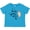 Turquoise, variant on Inktastic Texas Home is Where the Heart is with Watercolor Floral Girls Toddler T-Shirt