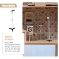thumbnail image 4 of 1 Set Miniature Microphones Stand Model Mini House Ornament Miniature Adornment, 4 of 8