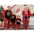 thumbnail image 2 of Pyjamas de Noël Assortis pour la Famille Ensembles de Pyjamas à Carreaux, 2 of 6