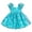 Blue, stitch, variant on Disney Minnie Mouse Square Neck Pleated Dress Toddler to Big Kid