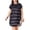 Multicolor, variant on MLDRA Plus Size Summer Dress For Women Dress Peacock Print Stretchy Comfort Fit Crew Neck Casual