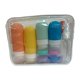 thumbnail image 4 of 16 botellas de viaje para artículos de tocador con estuche de almacenamiento, multiusos, portátiles. Amarillo, 4 of 9