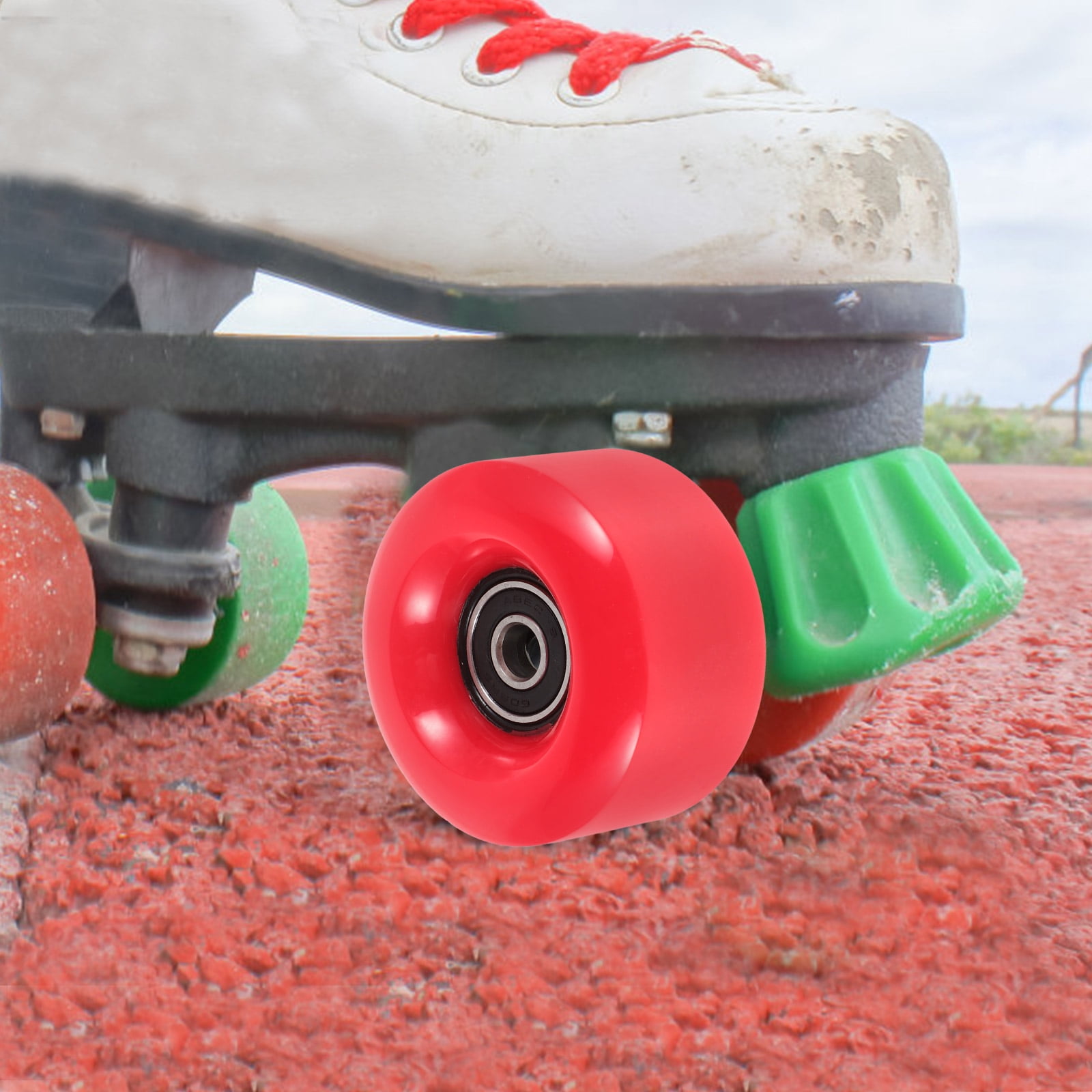Worgeous 4pcs Roller Skate Wheels For Beginners And Experts  Skate Wheels Roller Wheels Skate Wheels Replacement Novelty Skate Wheels Roller Skates Parts