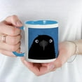 thumbnail image 5 of CafePress - Eating Crow Mugs - 11 oz Ceramic Mug - Novelty Coffee Tea Cup, 5 of 6