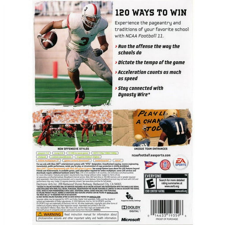 【中古】 NCAA Football 11/PRIMA PUB/Prima Games NCAA Football 2001 - Playstation 1 – Retro Raven Games