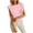 Pink, variant on Pink M WIZUTIZ Workout Tops for Women up to 60% Off Loose Fit Comfy Cotton Soft Blouse Solid Plus Short Sleeve Tops Plain Ladies Flowy Tee Athletic Holiday Beach Tshirt Cotton Blend Crew Neck T-shirt
