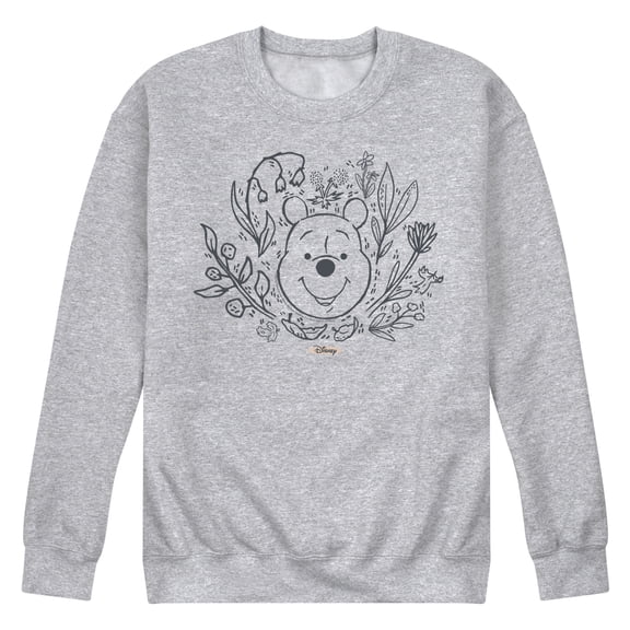 Winnie the Pooh - Pooh Head Men's Graphic Fleece Sweatshirt