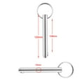 thumbnail image 4 of jiaping Premium Stainless Steel 10mm Ball Pin Set for Marine Applications, 2 Pieces 2 Pcs, 4 of 7