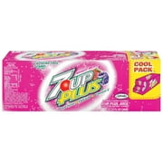 DR PEPPER/SEVEN UP 7 UP Plus Soda, 12 ea