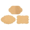 thumbnail image 3 of 300 PCS Kraft Packaging Label Sticker Vintage Blank Decorative Label Stickers, 3 of 7