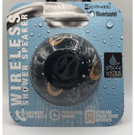 Aconic Bluetooth IPX4 Water Resistant Speaker MoonPrint