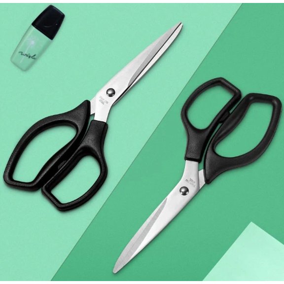 Office Scissors Paper Cuttings Thread Head Multi-Purpose Scissors Professional