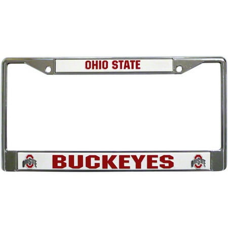 NCAA - Ohio State Buckeyes Chrome License Plate Frame