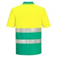 thumbnail image 2 of Portwest - Polo Contraste de Ligero para Hombre (Amarillo, Cerceta), 2 of 2