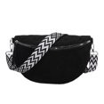 thumbnail image 3 of Bolso Pecho Gamuza Sintética para Mujer Hombro Con Correa Ancha Estampada () Verde, 3 of 8