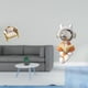 thumbnail image 2 of sofá de casa de muñecas,Muebles de casa de muñecas,modelo de sofá de casa de muñecas,decoración,Accesorios para casa de muñecas,sofá,miniaturas,juguetes,Estatua del astronauta,Figura, 2 of 8