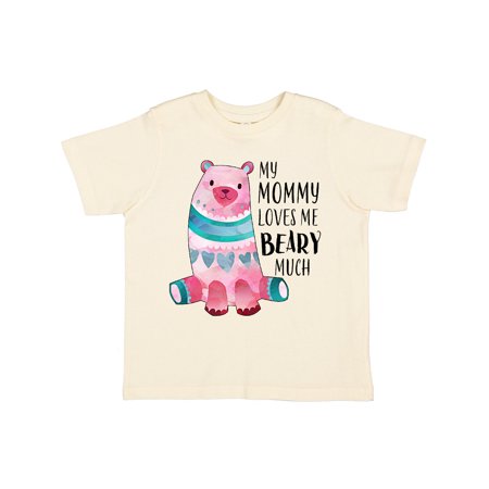 

Inktastic My Mommy Loves Me Beary Much with Cute Bear Gift Toddler Boy or Toddler Girl T-Shirt
