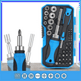 thumbnail image 2 of 44-Piece Ratchet Screwdriver Bit Sleeve Set Portable Maintenance Tools are Suitable for Families, Garages and Bicycles., 2 of 6