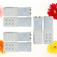 thumbnail image 5 of TELOLY 6Pcs Women Comfortable Bra Extenders Elastic Extension Bra Lengthened Strap (2 Hooks, White), 5 of 7