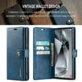 thumbnail image 4 of ELEHOLD Case For Samsung Galaxy S25 Edge , 2-in-1 Vintage Leather Wallet Case Magnetic Detachable Flip Folio Stand Slim Cover with Card Slots For Samsung Galaxy S25 Edge,Blue, 4 of 7
