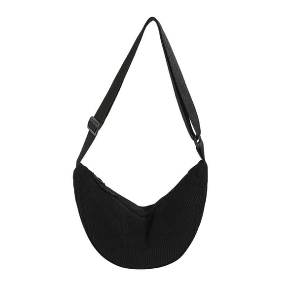 LONGshukeji Crossbody Bag Hobo Sling Crescent Bags Women Men Trendy Small Shoulder Purse Dumpling Casual Handbag Adjustable Strap