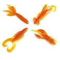 thumbnail image 4 of 25pcs Silicone Doux Crevettes Pêche en Mer Leurres S'Attaquer Gigue Wobbler Réutilisable, Haute Ténacité, 3 Options de Couleur, des Actions Réalistes, 4 of 7