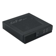 TX07 Mini ITX HTPC Desktop Computer Chassis HTPC Case Frame Heat Dissipation Mini HTPC Case for Home Video Computer
