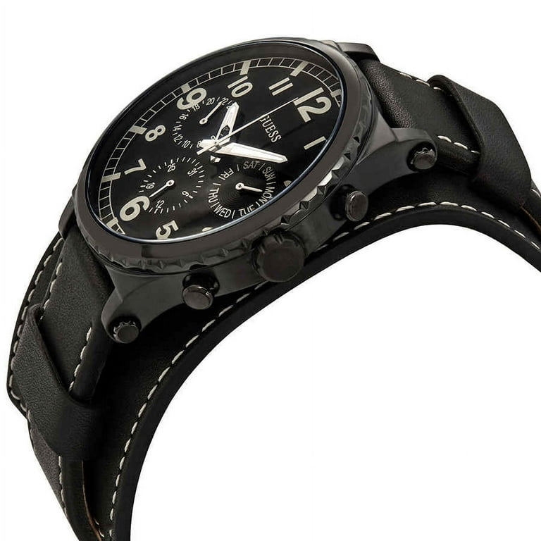 Guess Black Dial Men's Multifunction Watch W1162G2 - Walmart.com