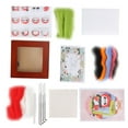 thumbnail image 4 of Kit de Fieltro de Aguja, Material de FabricioN de Bricolaje de Lana Suave Sin ESBROS Kit de Inicio de Fieltro de Agujas para Principiantes para Principiantes, 4 of 7