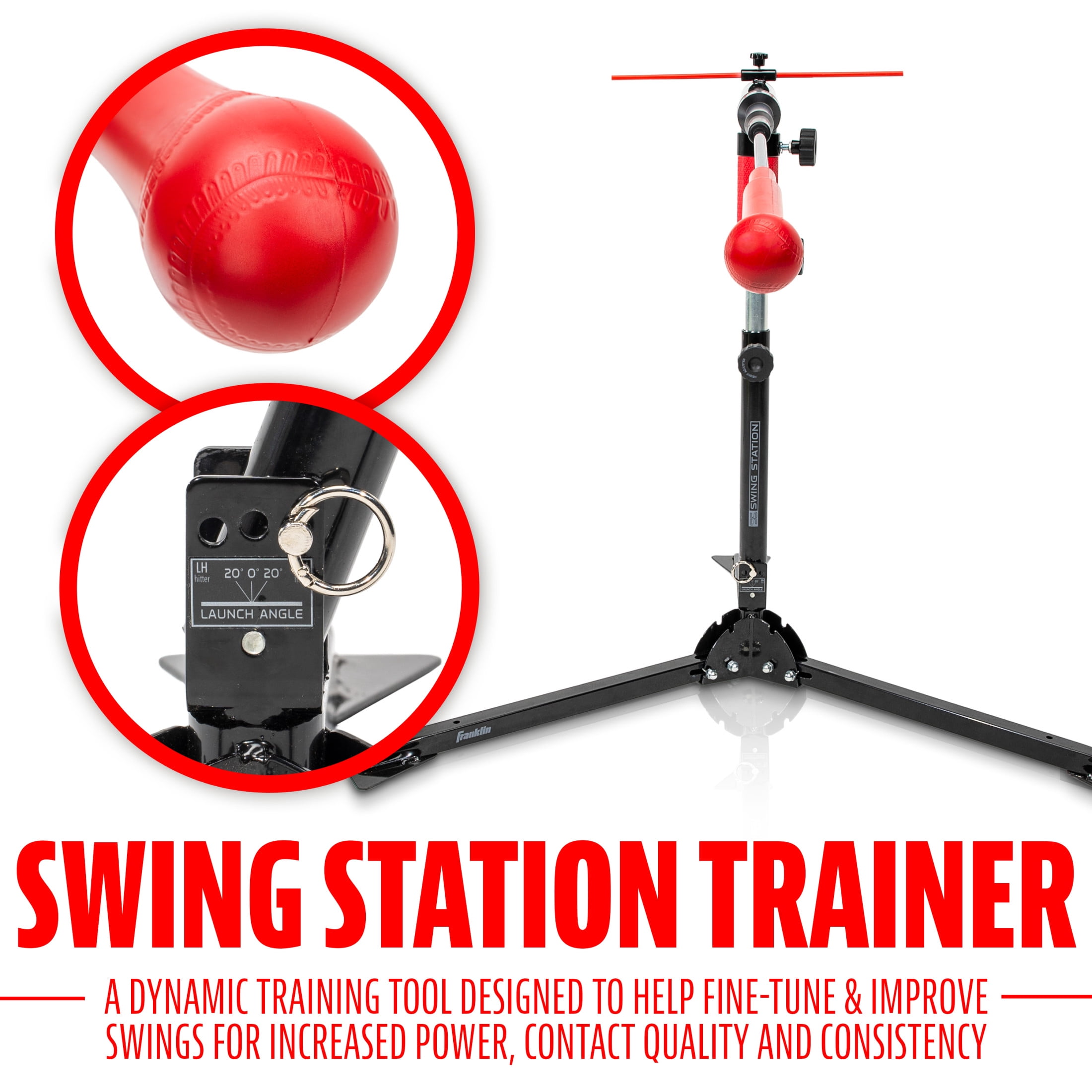 Franklin Sports Swing Station Hitting Trainer - Baseball Softball