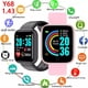 thumbnail image 2 of y68 d20 smart watch hombres fitness mujeres relojes monitor pulsera electrónica regalo para Gao Jiahui unisex, 2 of 2