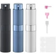 thumbnail image 1 of Atomizador de perfume 8 ml azul portátil recargable para viaje, 1 of 8