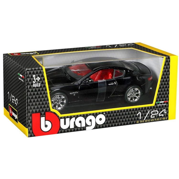 Bburago 22107bk 2008 Maserati Gran Turismo Black 1-24