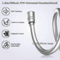 thumbnail image 3 of High Quality Shower Hose, 3m Long Stainless Steel Chrome Shower Hose, 3 of 4