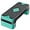 Green, variant on BOBOKY 26.5 Inch Aerobic Step Platform with 4 Risers, Adjustable Exercise Stepper for Home Workouts, 400 lbs Capacity, Cardio & Strength Training for All Fitness Levels.Blue