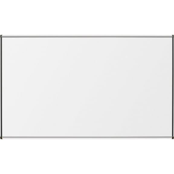 Lorell Marker Board 72" (6 ft) Width x 48" (4 ft) Height - Porcelain Enameled Steel Surface - Satin Aluminum Frame - Assembly Required - 1 Each