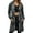 t-104Dark Gray1, variant on Women Long Sleeve Zip Up Hooded Sweatshirt Jacket With Front Pockets And Drawstring For Fall Winter Casual Outerwear Fashionable Tops