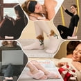 thumbnail image 7 of Bocaoying 6Pairs Womens Fuzzy Socks, Winter Printed Warm Socks, Soft Cozy Fluffy Slipper Socks, Winter Thick Warm Plush Sleeping, 7 of 7