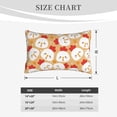 thumbnail image 3 of Plush Throw Pillow Covers, Cartoon Chicken Pillow Cases with Invisible Zipper, Breathable Microfiber Pillow Cases Standard Size for Sleeping Bedroom Sofa Living Room 14x20, 3 of 5